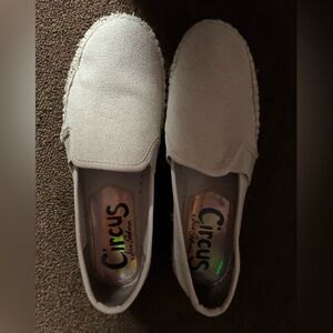 Circus by Sam Edelman Cream Slip-On Shoes